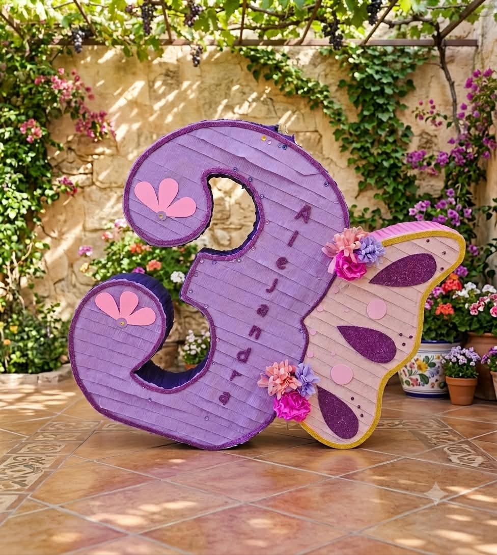 Custom Number Piñata